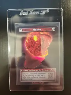 Hellstar Sorcery Contested Realm Gothic Unique Foil - Image 1