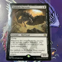 Sinkhole Surveyor NM RARE Tarkir: Dragonstorm [TDM] MTG Regular #0093 Near Mint - Image 3
