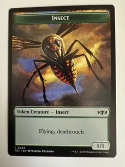 MTG - 1x Insect (0023) / Wall Token - Tarkir: Dragonstorm - Image 1