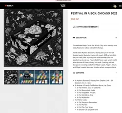 Magic The Gathering MTG Festival In A Box: Chicago 2025 Sealed Box - Image 4