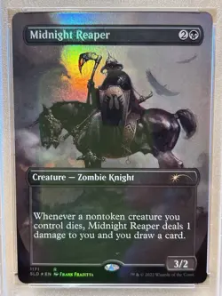 2022 MTG SECRET LAIR DROP FOIL #1171 MIDNIGHT REAPER PSA 10 - Image 5