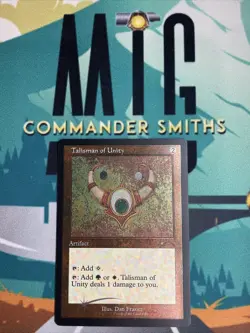 Talisman of Unity ? Etched Retro FOIL ? Secret Lair MTG NM Mint DAN FRAZIER - Image 1