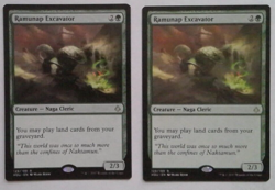 2 x MtG Ramunap Excavator - Hour of Devastation - Image 1