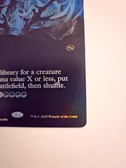 MTG Tarkir: Dragonstorm Nature's Rhythem Borderless Foil - Image 3
