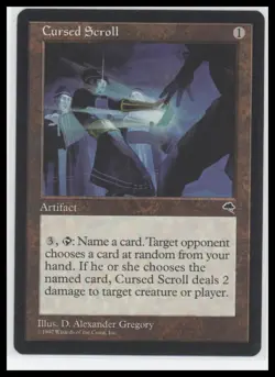📜 MTG Cursed Scroll - Tempest - Rare (Regular) - Image 1