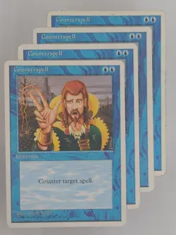 4x Counterspell 4th Ed #65 -See Pics!- Small Seller ?? Fast Free Shipping! - Image 1