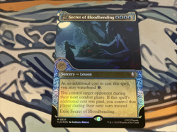 MTG Avatar The Last Airbender Secret of Bloodbending Showcase Foil 0337 - Image 1