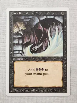 NM Dark Ritual Revised Mtg Magic the Gathering - Image 1