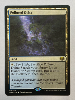 MTG - Polluted Delta - NM - Modern Horizons 3 - Image 1
