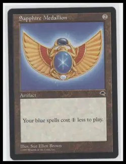 💎 MTG Sapphire Medallion - Tempest - Rare (Regular) - Image 1