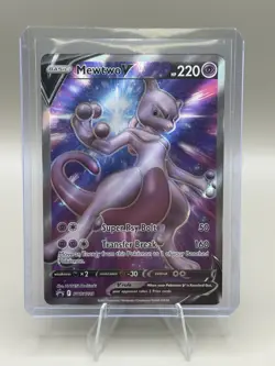 Mewtwo V SWSH229 SWSH: Sword & Shield Full Art Promo Pokemon TCG - Image 1