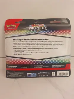 Pokemon TCG Scarlet Violet Prismatic Evolutions Tech Sticker Collection Sylveon - Image 2