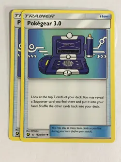 Pokemon TCG Unbroken Bonds 2x Playset Alternate Art Promo Pokegear 3.0 Near Mint - Image 1