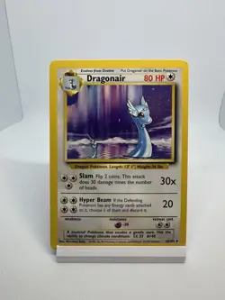 Pokemon 1999 Base Set Dragonair 18/102 Unlimited English NM - Image 1