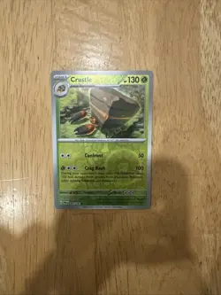 Pokemon TCG Crustle Paradox Rift 007/182 Reverse Holo Common - Image 1