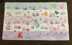 Pokemon We're Goomy Playmat English Pokemon Center TCG | USA Seller | Desk Pad - Image 1