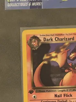 Pokemon - Dark Charizard 21/82 Team Rocket WOTC Non-Holo - 1st Edition - Image 3