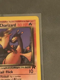 Pokemon - Dark Charizard 21/82 Team Rocket WOTC Non-Holo - 1st Edition - Image 4
