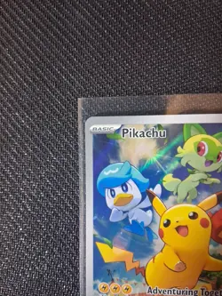 Pokemon TCG Pikachu SVP 027 Paldea Evolved Black Star Promo New Sealed - Image 3
