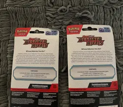 *Lot Of 10* Pokemon Destined Rivals Blister Pack | Eevee and Zarude | BRAND NEW - Image 3