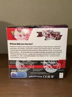 Pokemon TCG S&V Destined Rivals Booster Box FACTORY SEALED [SMALL TEAR] [DESC] - Image 2