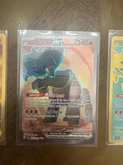 3 Ting-lu Ex Full Art Pokemon TCG 275/193 243/193 244/091 NM - Image 3