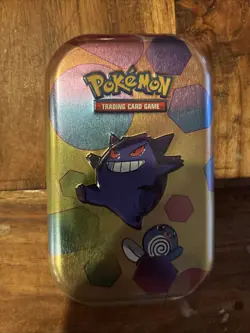 Pokemon TCG Scarlet & Violet 151 Mini-Tin w/ 2 Packs - NEW SEALED - Gengar - Image 1