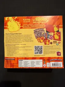 Pokemon TCG Sword & Shield Vivid Voltage Elite Trainer Box ETB New & Sealed - Image 2