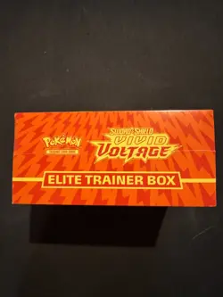 Pokemon TCG Sword & Shield Vivid Voltage Elite Trainer Box ETB New & Sealed - Image 5