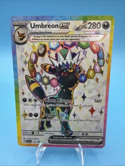 Pokemon TCG Umbreon & Espeon Black Star Promo SVP175 SVP176 Figure Collection... - Image 2