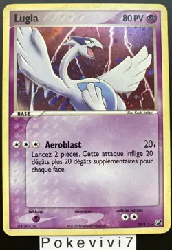Carte Pokemon LUGIA 29/115 Holo Bloc EX Forces Cachees FR - Image 1