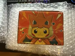 Pokemon Center Japan Poncho Pikachu Charizard Deck Box - Image 3
