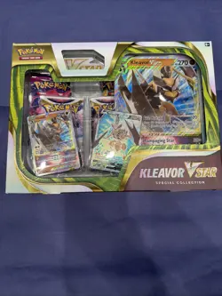 Pokemon Kleavor VStar Special Collection Box Factory Sealed - Image 1