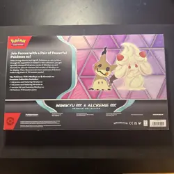 Pokemon TCG: Mimikyu EX & Alcremie EX Premium Collection Box 10 Booster Packs - Image 2
