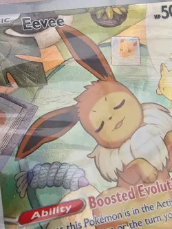 Pokemon Center Eevee SVP 173 Promo Creased Sealed - Image 3