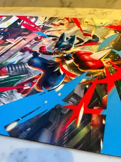Pokemon Mega Lucario Competitor Playmat - Regional (Stuttgart 2026) Exclusive - Image 2