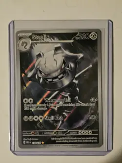 Steelix 150/132 Illustration Rare Pokemon Mega Evolution Pokemon English NM-M - Image 1