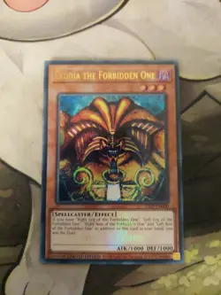 Yugioh Exodia the Forbidden One (Emblazoned Ultra Rare) 25LP-EN000 Limited Ed NM - Image 1