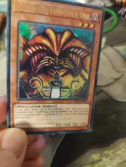 Yugioh Exodia the Forbidden One (Emblazoned Ultra Rare) 25LP-EN000 Limited Ed NM - Image 3
