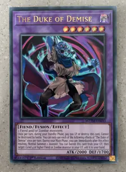 Yugioh MZTM-EN033 - The Duke of Demise - Ultra Rare - Image 1