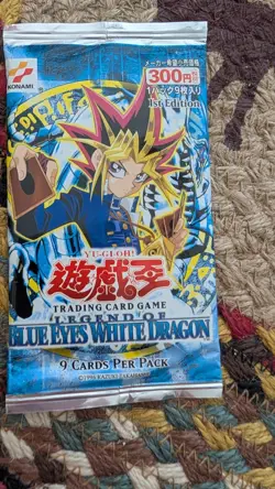 Legend of Blue Eyes White Dragon Asian Eng 1st Ed. Sealed Pack LOB Yu-Gi-Oh! - Image 4