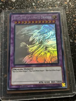Yugioh Blue Eyes Ultimate Dragon Ghost Rare GFP2 1st Edition - Image 1