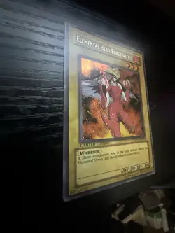 Yugioh Elemental Hero Burstinatrix EHC1-EN002 Secret Rare Limited Edition - Image 4