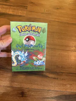 Pokemon Overgrowth Theme Deck Cards Sealed WOTC 1999 READ 742818060189 - Image 1