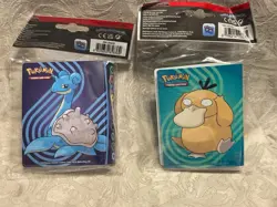 Pokemon Greninja & Psyduck Mini Card Albums Holds 60 TCG Ea. No Booster Pack Set - Image 3