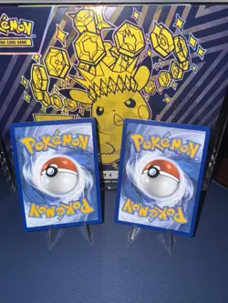 UMBREON AND ESPEON EX PRISMATIC EVOLUTIONS 175 & 176 PROMO CARDS - Image 2