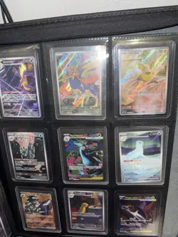 Pokemon Card Lot 9 Cards - Image 1