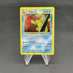 Politoed - 8/75 - Pokemon Neo Discovery Unlimited Holo Rare Card WOTC LP - Image 2
