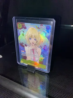 One Piece Card Game TCG Stussy OP13-110 Alt Art M/NM Condition - Image 3