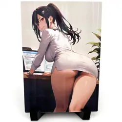 Kaiju No. 8 Mina Ashiro Sexy Anime Waifu Girl Doujin Lewd Goddess Story Art Card - Image 1